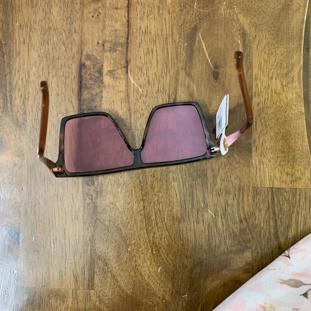 Ophelia roe Tortoise Shell rose gold Sunglasses